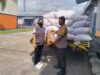 Polsek Gerung Kawal Ketat 6 Ton Jagung Petani Lobar ke BULOG NTB