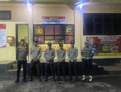 SIE PROPAM POLRES DOMPU LAKUKAN PENGECEKAN DISIPLIN PERSONEL PIKET FUNGSI