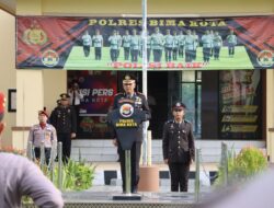 Kapolres Bima Kota Pimpin Upacara Peringatan Hari Pahlawan Tahun 2025 di Mako Polres Bima Kota