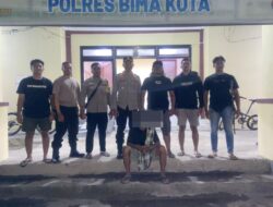 Tim Opsnal Sat Reskrim dan Personel Polsek Wawo Amankan Terduga Pelaku Pembakaran Penginapan di Pemandian Wawo