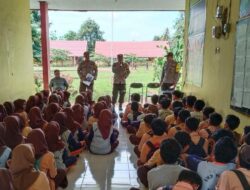 Perkenalkan Sekolah Berkater Ke Bhayangkaraan, Polsek Sanggar Sosialisasikan Sistem PPDB SMA Taruma Kemala Bhayangkara di SMPN 01 Sanggar