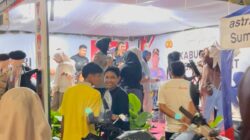 Stand Polres Sumbawa Barat Diserbu Pengunjung pada Pameran Harlah KSB