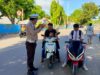 Unit Lantas Polsek Sape Laksanakan Strong Poin dan Sosialisasikan Operasi Zebra Rinjani 2025