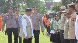 Kapolres Bima Kota Hadiri Apel dan Simulasi Siaga Bencana Tingkat Kota Bima Tahun 2025