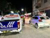 Blue Light Patroli dan Strong Point Malam, Sat Lantas Polres Dompu Jaga Kamseltibcar Lantas