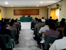 POLRES DOMPU GELAR SOSIALISASI PENGAWASAN INTERNAL TERHADAP PNPP CEGAH PELANGGARAN DISIPLIN, ETIK DAN PIDANA