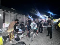 ‎Sat Samapta Polres Bima Kota Gelar Patroli Antisipasi 3C pada Malam Hari di Pelabuhan Bima