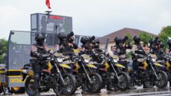 Polri Peragakan Model Pelayanan Unjuk Rasa Terbaru pada Apel Kasatwil 2025, Dirsamapta: “Semua Tindakan Harus Sesuai Prosedur dan Berbasis HAM”