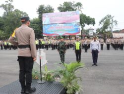 Polres Loteng Libatkan 474 Personel Amankan Perayaan Nataru. ‎