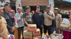 Brimob Polda Sumut Bersama Relawan Mapel Indonesia Salurkan Bantuan Sembako untuk Warga Terdampak Bencana di Sibolga–Tapteng