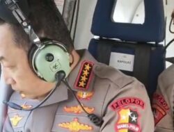 Kapolri dan Ketua Umum Bhayangkari Tinjau Udara Dampak Banjir Longsor Sumut, Pastikan Percepatan Bantuan untuk Warga