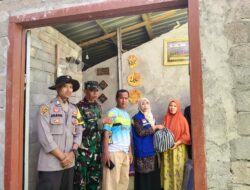 Bhabinkamtibmas Desa Banjar Tinjau Rumah Warga Terdampak Cuaca Ekstrim