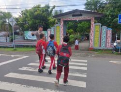 Personel Polsek Sekongkang Gelar Kegiatan Rawan Pagi wujud Pelayanan Kepada Masyarakat