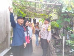 Polsek Kuripan Gerakkan Warga Tanam Sayur di Pekarangan Rumah