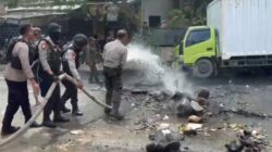 Sigap dan Humanis Polres Bima Pulihkan Arus Lalulintas Akibat Blokade Jalan di Cabang Daru 