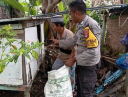 Bhabinkamtibmas Desa Sermong Terus ikhtiar Dorong waraga binaan Dukung Ketahanan Pangan