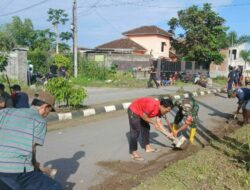 Kepedulian Babinsa Telagawaru Wujudkan Lingkungan Bersih