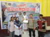 Ukir Prestasi Sejak Dini, Putri Anggota Polri Raih Dua Juara champions Camat Sekongkang Cup