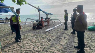 Operasi Lilin Rinjani 2025: Polisi Jaga Ketat Pantai Melase