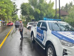 Pastikan Kenyamanan Masyarakat Berlalulintas, Satgas Pam Jalur Ops Lilin 2025, Perketat Pengamanan Jalur di Titik Vital Kota Mataram