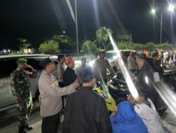 Jajaran Polres Sumbawa Barat Gelar Patroli Gabungan, Pastikan Kamtibmas Kondusif di Malam Pergantian Tahun