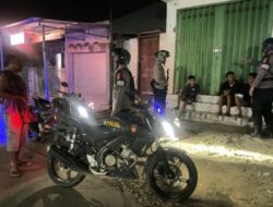 Sat Samapta Polres Bima Kota Laksanakan Patroli Dini Hari, Sampaikan Himbauan Kamtibmas Kepada Masyarakat