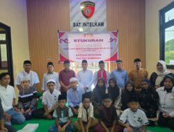 Penuh Keberkahan, Sat Intelkam Polres Sumbawa Gelar Syukuran Hari Jadi Ke-80 Bersama Anak Yatim