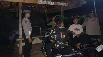 Polsek Lembar Jamin Kamtibmas di Dusun Lendang Jae