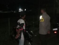 Bhabinkamtibmas Desa Goa Laksanakan Sambang Desa, Ajak Pemuda Jaga Keamanan Lingkungan