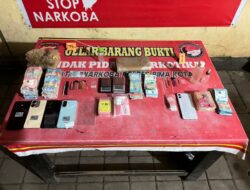 Sat Resnarkoba Polres Bima Kota Amankan Tiga Terduga Pelaku Narkotika di Dua TKP