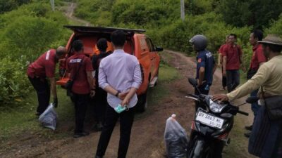 Warga Sekotong Temukan Jenazah Tergantung di Pohon Goak
