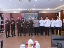 Kapolda NTB Silaturahmi ke Kajati NTB, Perkuat Sinergi Penegakan Hukum