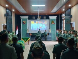 Tradisi Satuan Kodim 1606 Awali Tugas Perwira Baru