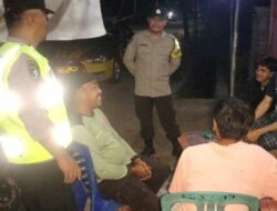 Polsek Jereweh Laksanakan Patroli Dialogis Mantap di Desa Dasan Anyar