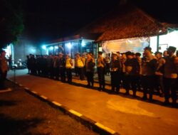 150 Personel Gabungan Mengikuti Apel Siaga untuk Antisipasi Dampak Kesalahpahaman Warga di Pagutan