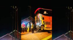 Detik-detik Kecelakaan Beruntun Dua Bus Tiara Mas di Sumbawa Akibat Warga Adu Lari