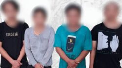 Polresta Mataram Tangkap 4 Pria Kasus Narkoba di Dasan Agung, Satu Residivis